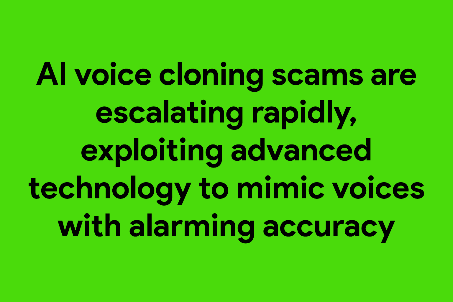 AI voice cloning scams are escalating rapidly, exploiting advanced technology to mimic voices with alarming accuracy.
